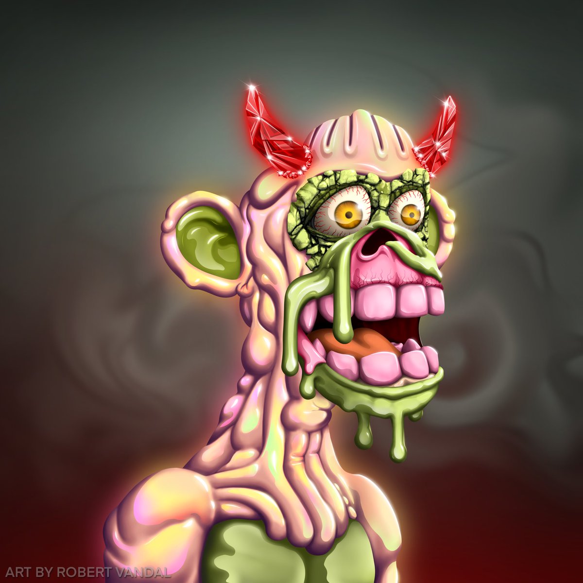 MAYC #9195 derivative commission
<a href="/BoredApeYC/">Bored Ape Yacht Club 🍌</a> 
.
#BoredApeYachtClub #BoredApeYC #MutantApeYachtClub #MAYC #MutantFam #NFTCommunity #NFT #yugalabs