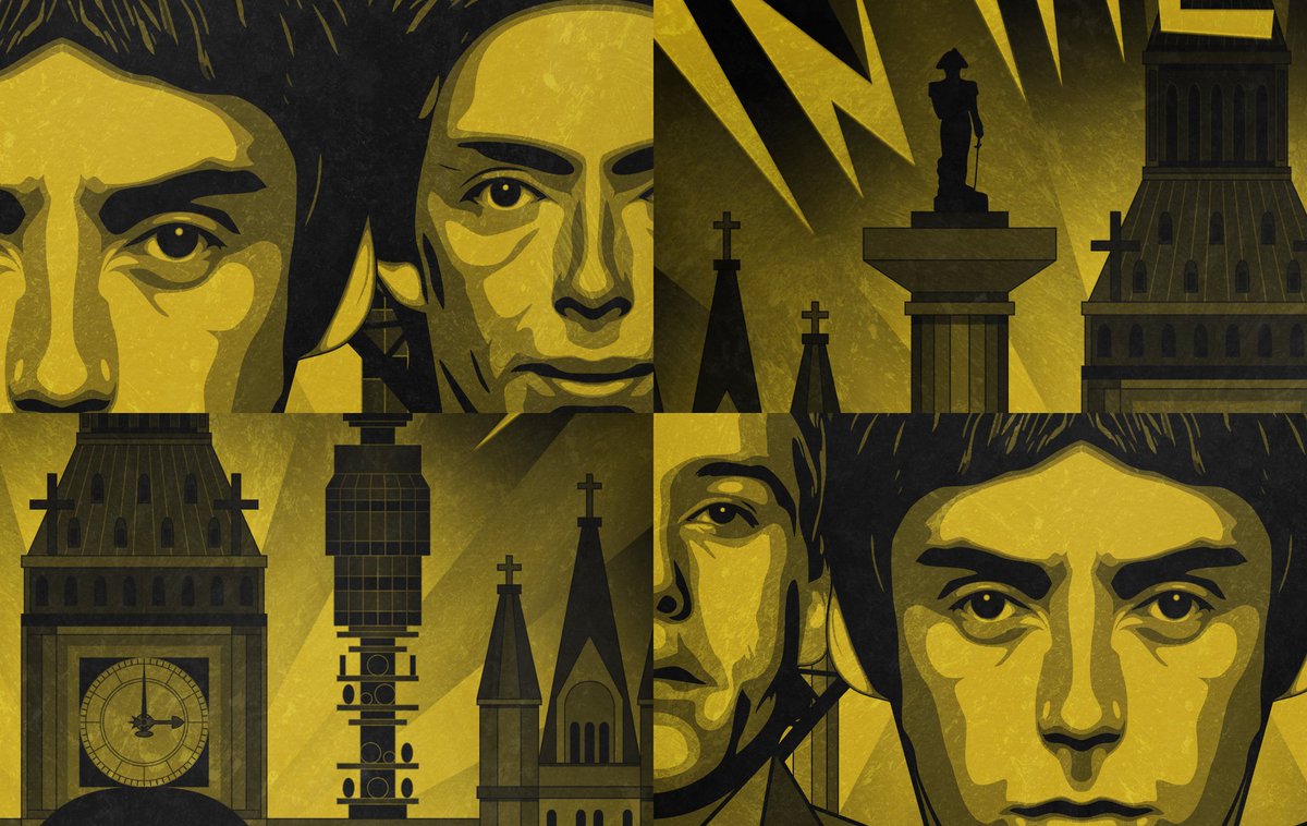 45 years ago this golden gang arrived with a bang! 
So here they are! 
In the city! 
In the style of Fritz Lang!

#PaulWeller #BruceFoxton #RickBuckler #TheJam #FritzLang #Metropolis