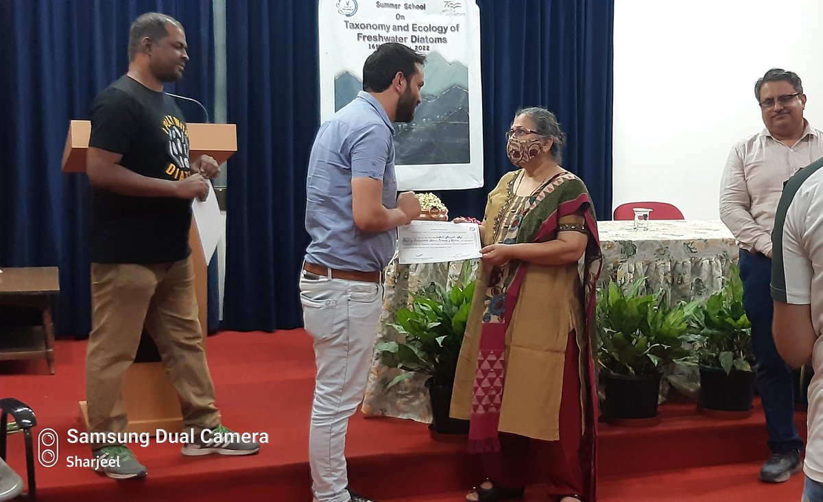 Thank you <a href="/ari_pune/">Agharkar Research Institute</a>, <a href="/karthickbala/">Karthick Balasubramanian</a> and <a href="/WadmareNeha/">Neha Wadmare</a> <a href="/YogieGompho/">Yogie</a> <a href="/Vikeyanbu/">Vigneshwaran Anbukkarasu</a>
<a href="/Radhacheran/">Radha cheran</a>  <a href="/pratyashanayak/">Pratyasha Nayak</a> <a href="/Pankhuriaswani1/">Pankhuri aswani</a> <a href="/thacker_mital/">Mital Thacker</a>  for organizing the wonderful summer school on diatoms. The coordination &amp; hospitality of the team was brilliant. 
<a href="/DiatomsofIndia/">Diatoms of India</a>