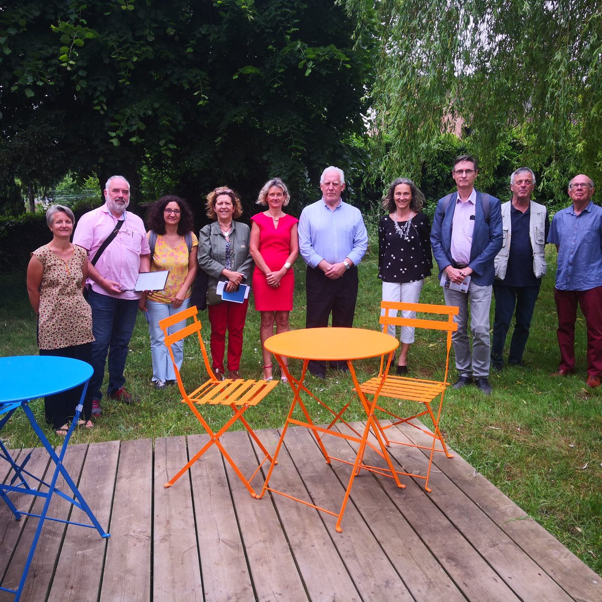 A la rencontre, avec mes collègues du <a href="/pnrchevreuse/">PNR Chevreuse</a> , des porteuses d'un projet de tiers lieu à <a href="/VilledeGif/">Ville de Gif</a>. Réinventer l'espace-temps du travail, c'est investir pour une nouvelle qualité de vie. #Innovons dans les territoires franciliens !