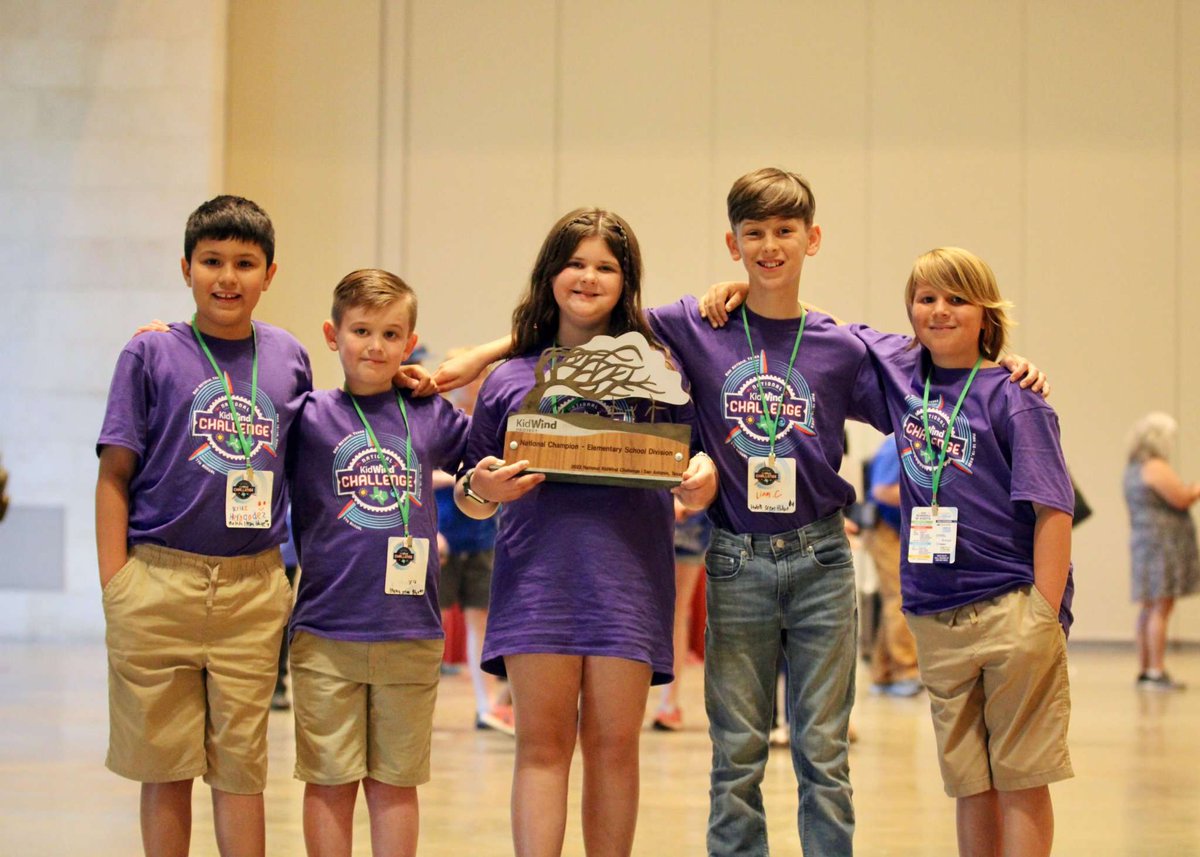 HutchPost's tweet photo. Allen STEM KidWind Blue Team is national champion https://t.co/b6aWiS8EiH https://t.co/qCzLD1hUt5