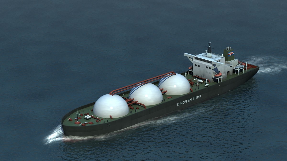 ES3D_Studios's tweet photo. Liquefied Natural Gas tanker ship. Model uses 4096 square diffuse texture, plus similar resolution specular map. LODs are available for this model - 25% poly count.
https://t.co/aos0CaHr2N
#Navalsim #Turbosquid #3DModel https://t.co/wPv9rx5mm0