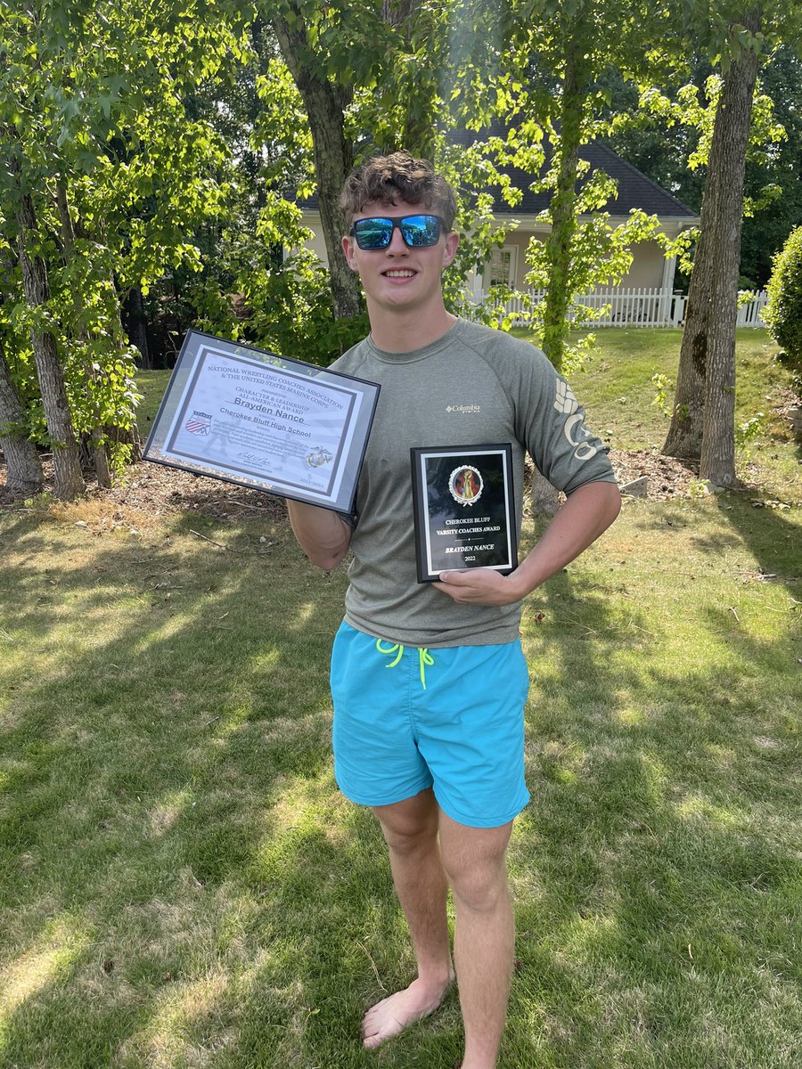 HallcoCBHS's tweet photo. Congratulations to Senior Brayden Nance on being named an All American by the National Wrestling Association &amp; the United States Marine Corps! https://t.co/WNX6nVD1dU