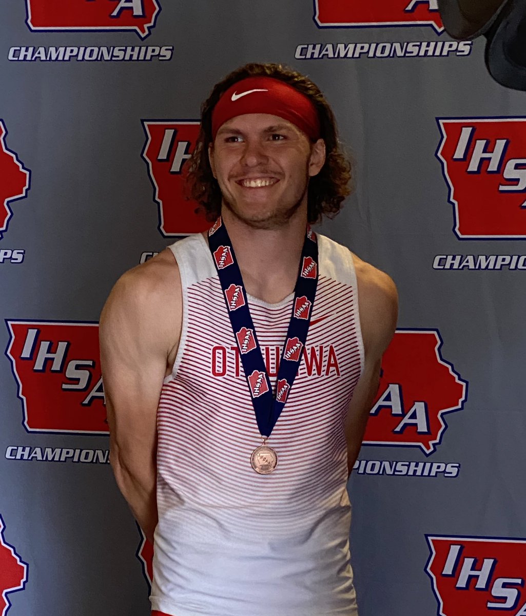 Austin Fountain finishes his high school hurdling career with an 8th place finish at the state meet. Nothing short of amazing coming back from a torn ACL in the fall. Truly proud of what you’ve accomplished.