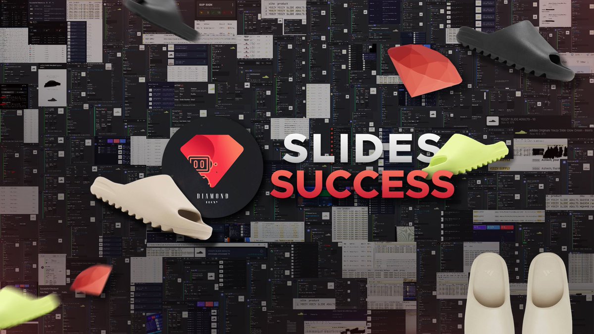 Diamond Proxy 💎 (@diamond_proxies) on Twitter photo Diamond Proxies is back in action with a dominating performance on Yeezy Slides Restock 🔛🔝
Celebrate this massive YeezySupply Success with us 🥳
Enter a chance to win 3x 5GB Plans: 
✅ Follow
✅ Retweet & Like
✅ Tag a friend below⬇️ Diamond Proxies is back in action with a dominating performance on Yeezy Slides Restock 🔛🔝
Celebrate this massive YeezySupply Success with us 🥳
Enter a chance to win 3x 5GB Plans: 
✅ Follow
✅ Retweet & Like
✅ Tag a friend below⬇️