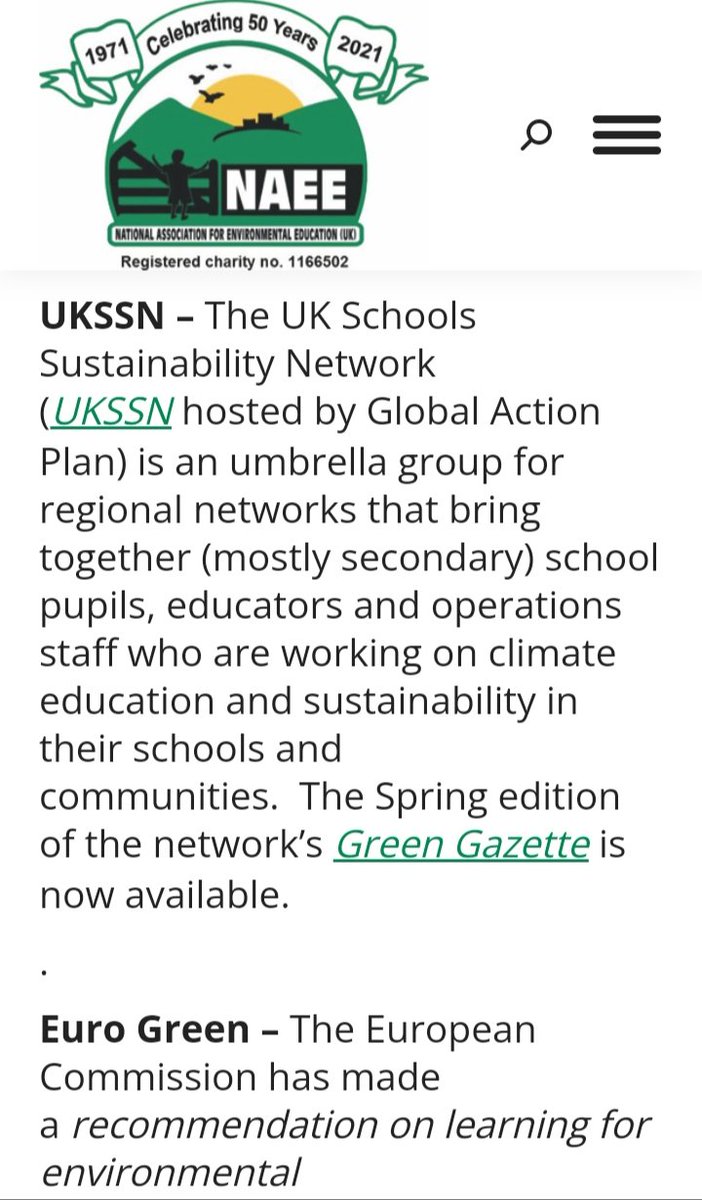 UK Schools Sustainability Network (UKSSN) (@ukschoolssusty) on Twitter photo Good to see our spring student Green Gazette flagged in this week's <a href="/NAEE_UK/">NAEE in the UK</a> news digest, along with lots of other fantastic initiatives naee.org.uk/may-23rd-2022/
#school #Sustainability #YouthEmpowerment
<a href="/TransformSDG/">Transform Our World</a> Good to see our spring student Green Gazette flagged in this week's <a href="/NAEE_UK/">NAEE in the UK</a> news digest, along with lots of other fantastic initiatives naee.org.uk/may-23rd-2022/
#school #Sustainability #YouthEmpowerment
<a href="/TransformSDG/">Transform Our World</a>