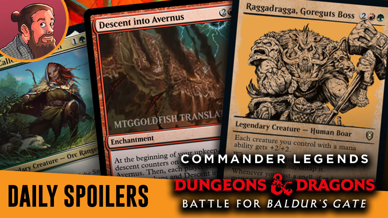 MTGGoldfish on Twitter Legends Battle for Baldur's Gate