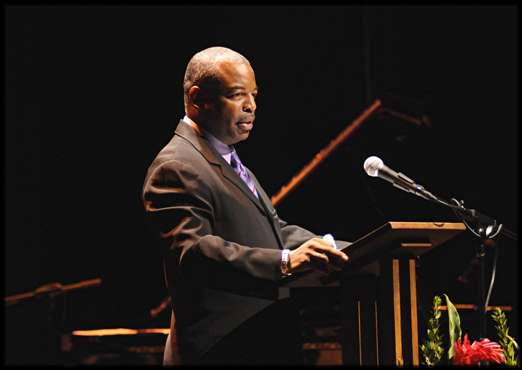 #Throwback to LeVar Burton at Ebony Repertory Theatre! LeVar is a celebrated actor, director, and television host. 🎊❤️