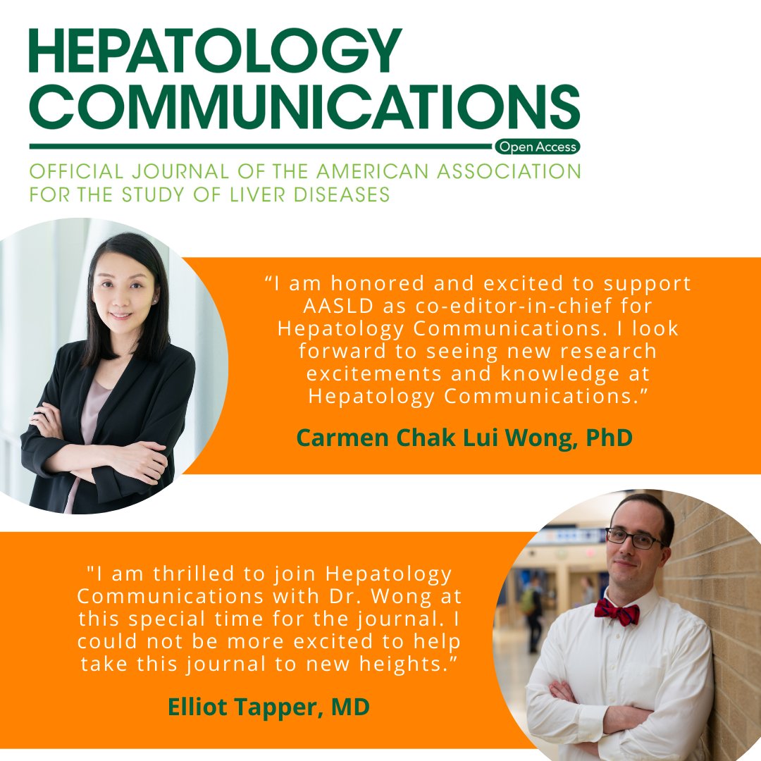 AASLD on Twitter "We’re excited to announce the new CoEditorsin