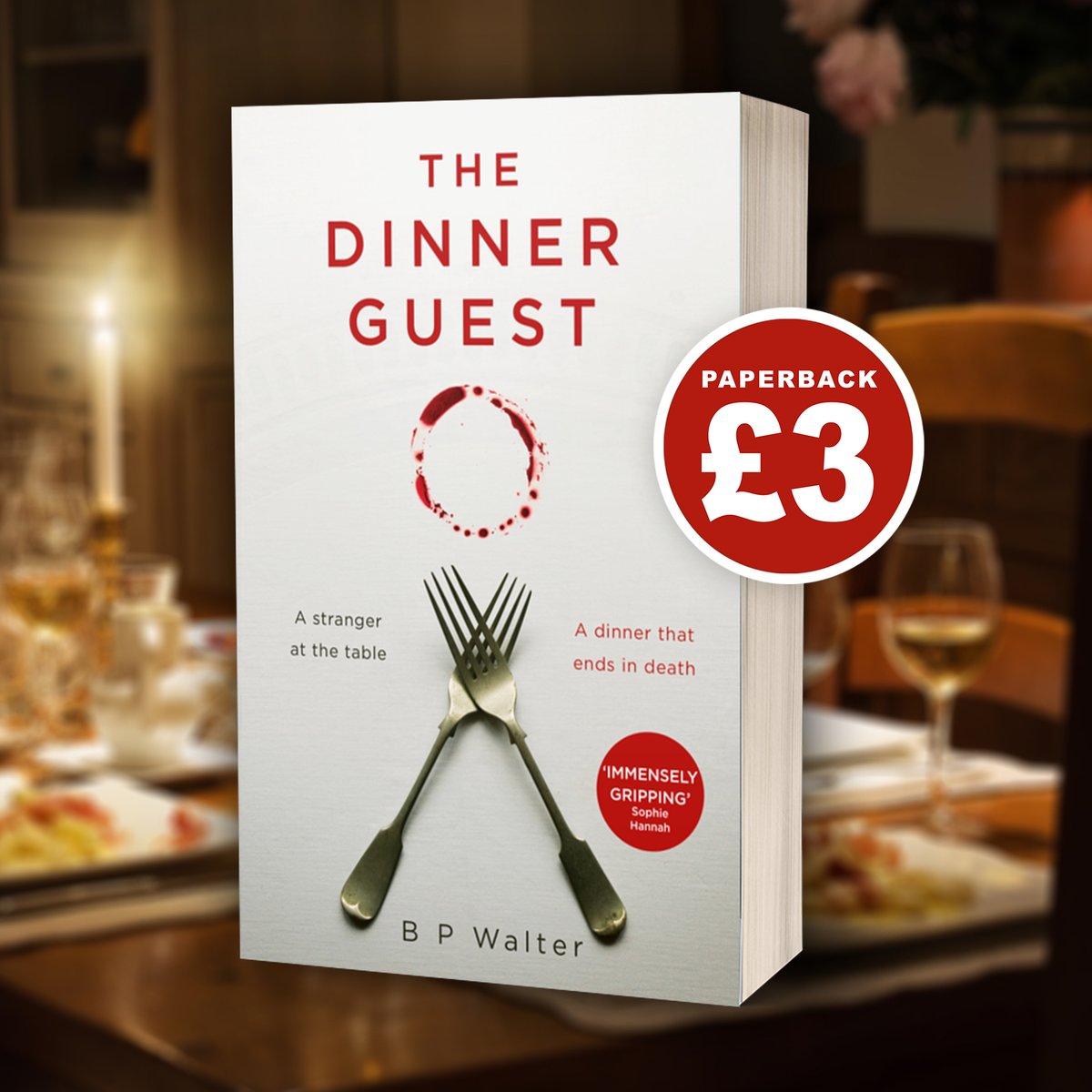 Looking for a new thriller read? You can grab The Dinner Guest paperback for just £3 😱🎉 Find it here: amazon.co.uk/Dinner-Guest-a…