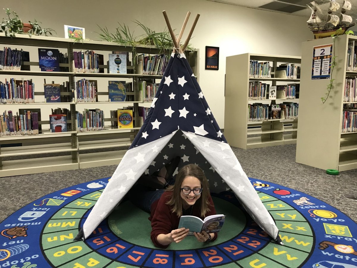 WashoeLibrary's tweet photo. Jessica is on a reading adventure in one of one of the #BestPlaces2Read at the #SierraViewLibrary! Where do you like to read? Tag us in a pic of your favorite reading spot! Use the hashtags #BestPlaces2Read #ReadWashoe. https://t.co/JDgBMHw8FY
