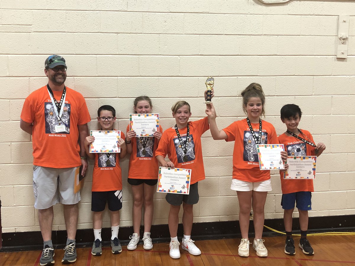 RoboDavidson 2022 results are in. Congratulations to Pilot Elementary for taking 1st place. Wallburg Elementary came in 2nd. Friendship Elementary finished 3rd. Congratulations to all of our teams!!  Wonderful day of STEM!!! #DCSBetterTogether
