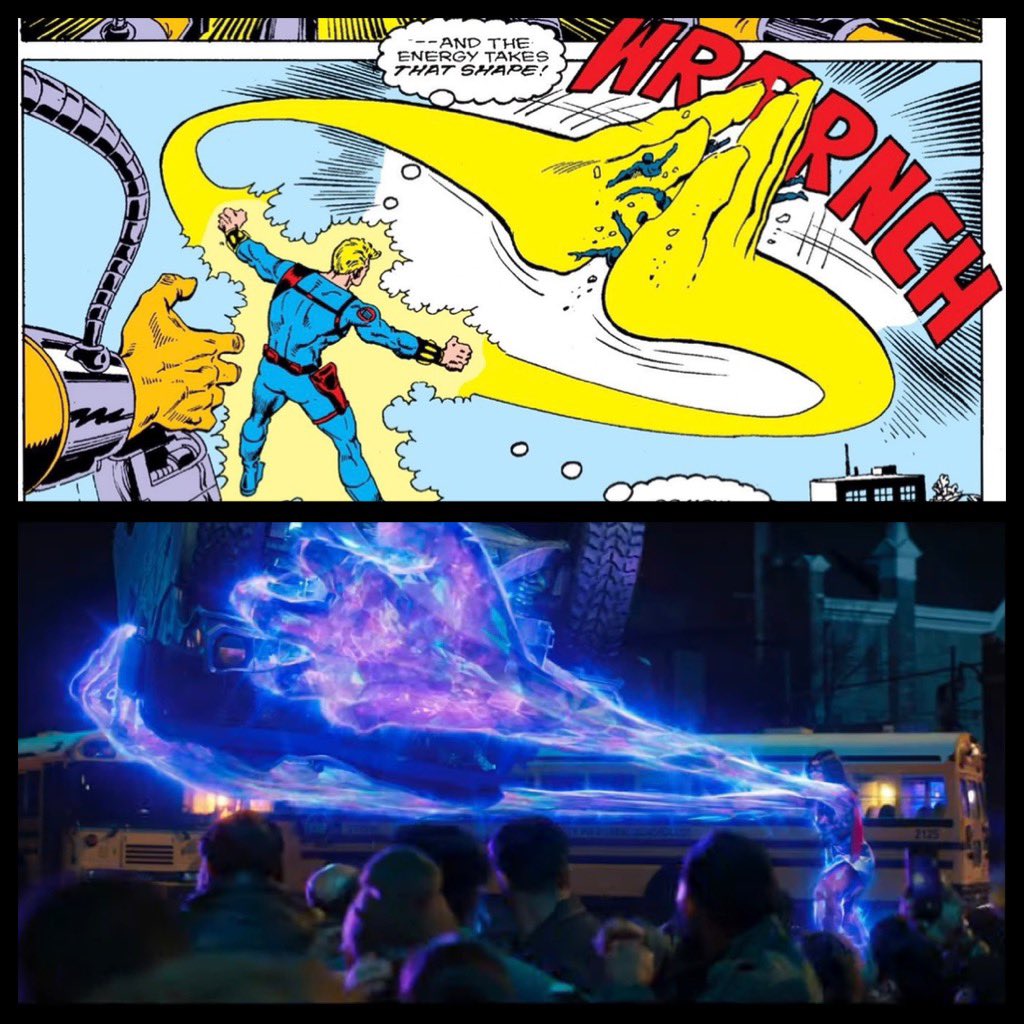 dano_cosmic's tweet photo. I’d be very surprised if they link #KamalaKhan/#MsMarvel’s band to the #NegaBands or #QuantumBands. That said, definite visual similarity.
✨
#Quasar #1 (Vol. 1, 1989)
✨
W-#MarkGruenwald,A-#PaulRyan,I-#DannyBulanadi,C-#PaulBecton,L-#JaniceChiang
✨
#MarvelComics #MarvelCosmic https://t.co/Qy1fdj4Esg