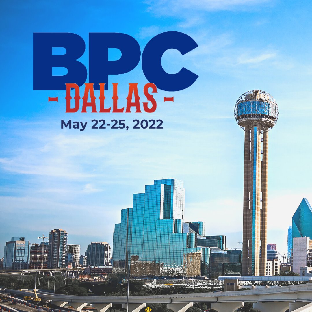 We’re getting excited for #BPCDallas in just two days! Check out this year’s agenda, packed with industry experts, educational workshops, and much more.

Check out more here: bpcdallas2022.pathable.co/bpc-dallas-202…