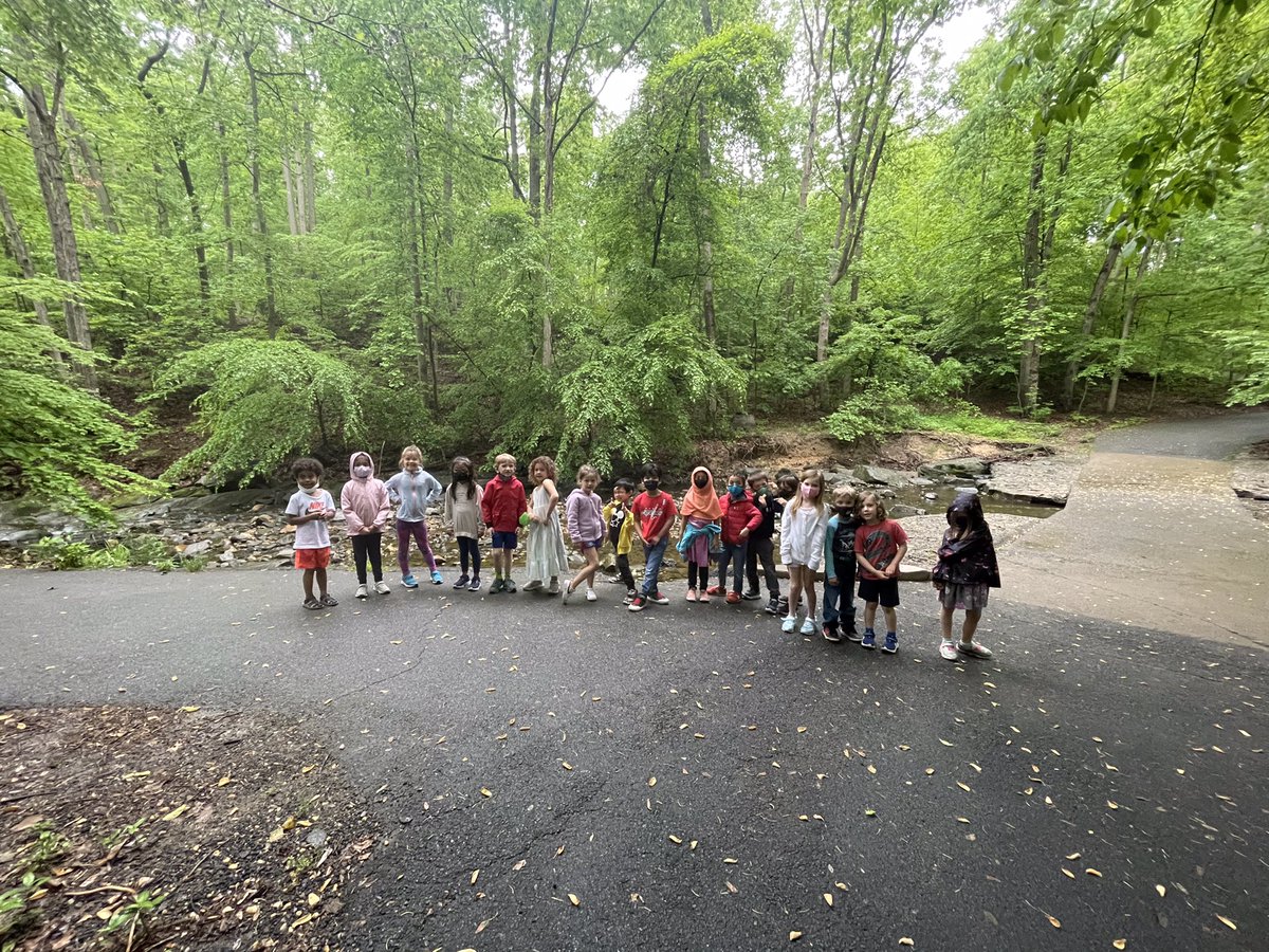 We had a great time walking to Long Branch Nature Center earlier this week!