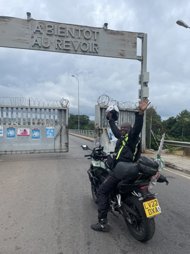 lionheart1759's tweet photo. Good bye Cote d’Ivorie….. I leave with a part of you in my heart …..I LOVE YOU 

#EndPolio 
#LionHeart 
#LondonToLagos https://t.co/ogNPw7zZFr