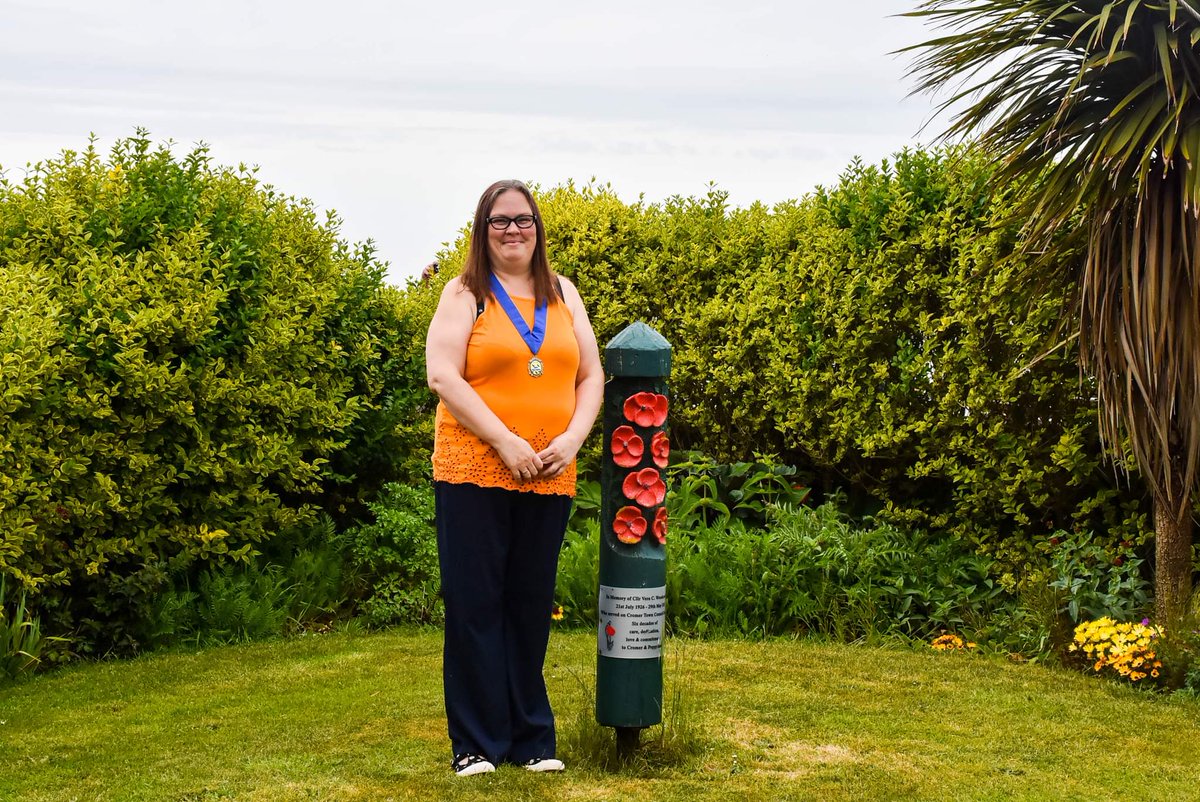 The Mayor Pat West and Deputy Mayor Emma Spagnola  of Cromer for 2022/2023 #Cromer #CromerTownCouncil #NorthNorfolk #SuffieldPark #Mayor #DeputyMayor #Community