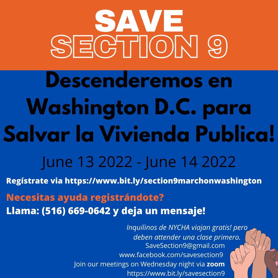 ramonathemona's tweet photo. Please note the updated links and details! #PublicHousing #savesection9 #housingisahumanright #nycha #homelesscrisis #notrad #no2blueprint #notpact #keeppublichousingpublic
@AbolishNycha @NYCHA_Tenants @OccupyNYCHA @MaherJohn @Justice4AllQns @housing4allNY @nycDSA @RPPHNYC https://t.co/gE9RHdkiTs