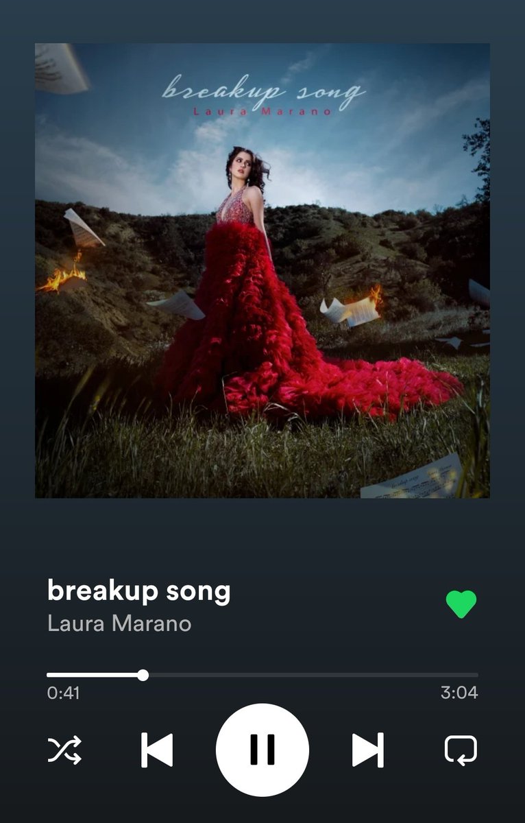 maranooxtefa5's tweet photo. ESTOY OBSESIONADAAAA, Me encanta, es perfecta 🥺🥺❤️ escuchen Breakup song de @lauramarano!! Ella es muy talentosa, y la canción perfecta, les va a gustar!! Denle una oportunidad 💜
TE AMO MUCHO LAURAAAA https://t.co/MtOgCmLKHK