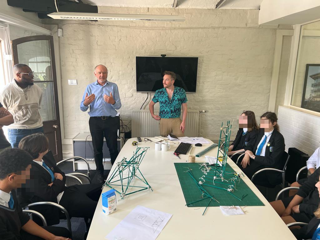 Another fantastic Workplace Insight Day with our <a href="/richmondparkac/">RichmondParkAcademy</a> Year 10 students at <a href="/bpr_architects/">bprarchitects</a>, where they heard directly from employees in a design environment. Students loved getting stuck into their crane design and build mini competition. Thanks again BPR!