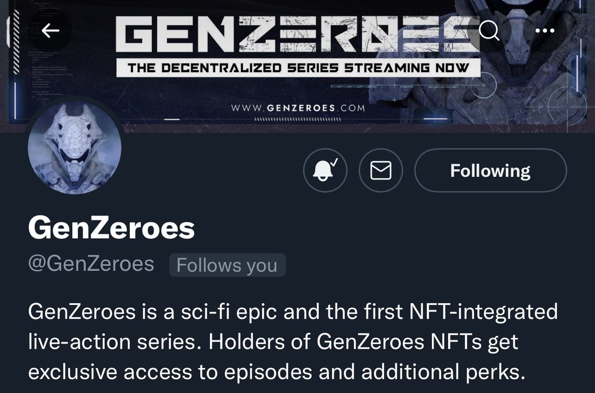 Changed my pfp in honor of <a href="/GenZeroes/">GenZeroes</a> following me! Rarity #77 Nebula God Energy. 1 of my 45 GenXs. Pick one up and watch todays new Chapter of the Live-Action Sci-fi series featuring <a href="/alekspaun/">Aleks Paunovic</a>