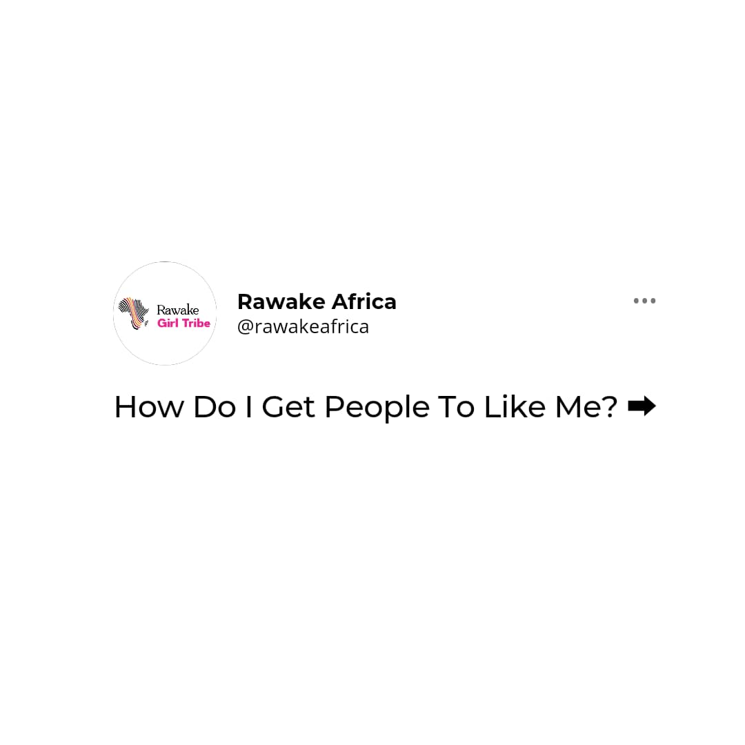 rawakeafrica's tweet photo. I'm nice and I try to help people as much as possible, yet people don't seem to like me? 

#likeability #friends #positive #people https://t.co/2uAV1a7Dc1