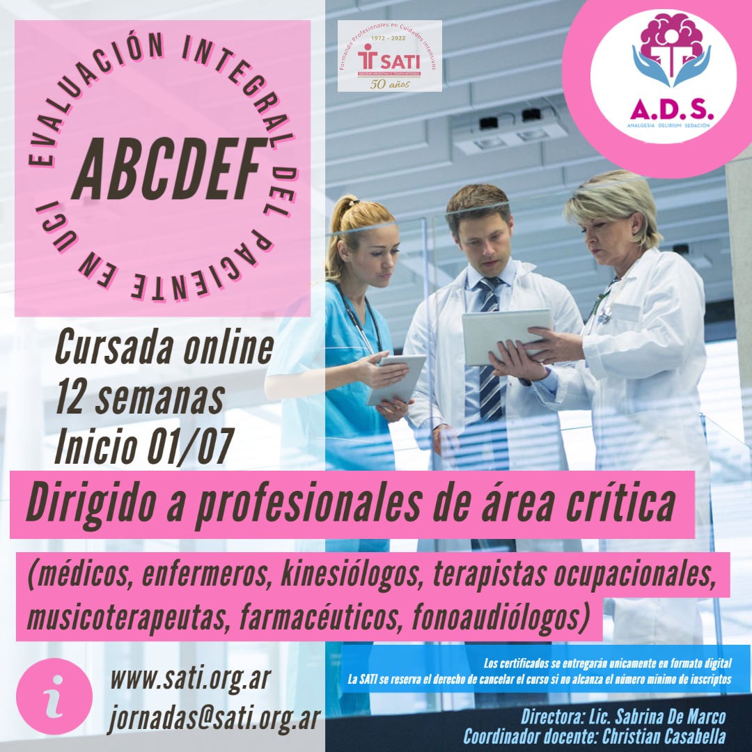 Lo que se viene!! <a href="/SATIarg/">SATI</a> <a href="/fedescarini/">Fedes</a> <a href="/SabriMarco/">Sabri De Marco</a> <a href="/rosiluluflor/">Rosa Reina</a> <a href="/dsalvil/">Dario Villalba</a> <a href="/Daniela02918448/">Daniela</a> 
#ABCDEFBundle #Delirium #ICU