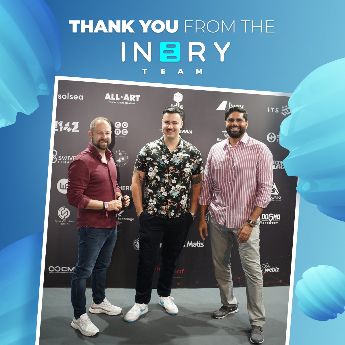 Inery (@inerydlt) on Twitter photo 🎙 The TMRW Conference has come to an end! <a href="/tmrwconf/">Tomorrow Conference</a>
☝🏼 Our first event was a complete success!
If you´ve missed out, check out this article to get some insights and see how our participation on this #event impacted our project:
bit.ly/TMRWConf_Inery 🎙 The TMRW Conference has come to an end! <a href="/tmrwconf/">Tomorrow Conference</a>
☝🏼 Our first event was a complete success!
If you´ve missed out, check out this article to get some insights and see how our participation on this #event impacted our project:
bit.ly/TMRWConf_Inery