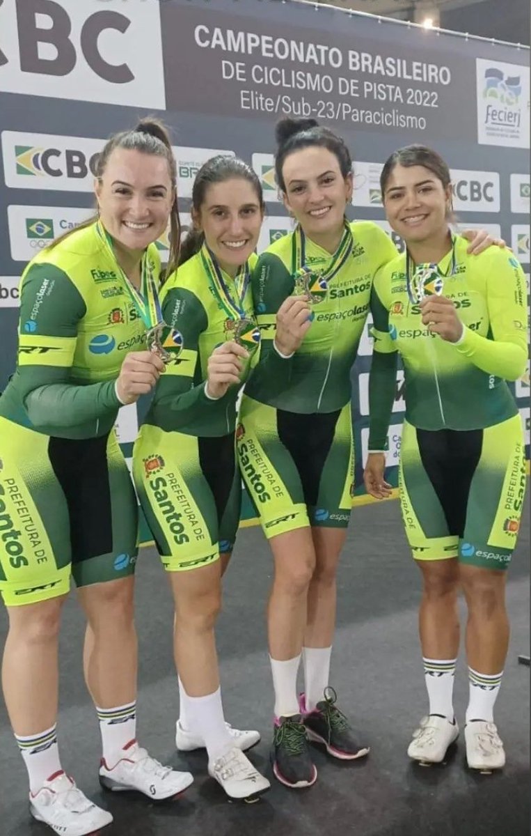 No Campeonato 🇧🇷 de Ciclismo de Pista 
As meninas conseguiram medalha de Prata 🥈 
Na disciplina: Perseguição por equipes
ParabénsZAÇO!!! 👏🏻👏🏻👏🏻👏🏻
Ana Casetta 
Maria Müller
Taise Benato 
Thayná Araújo <a href="/arajodelima/">Thayná Araujo</a>