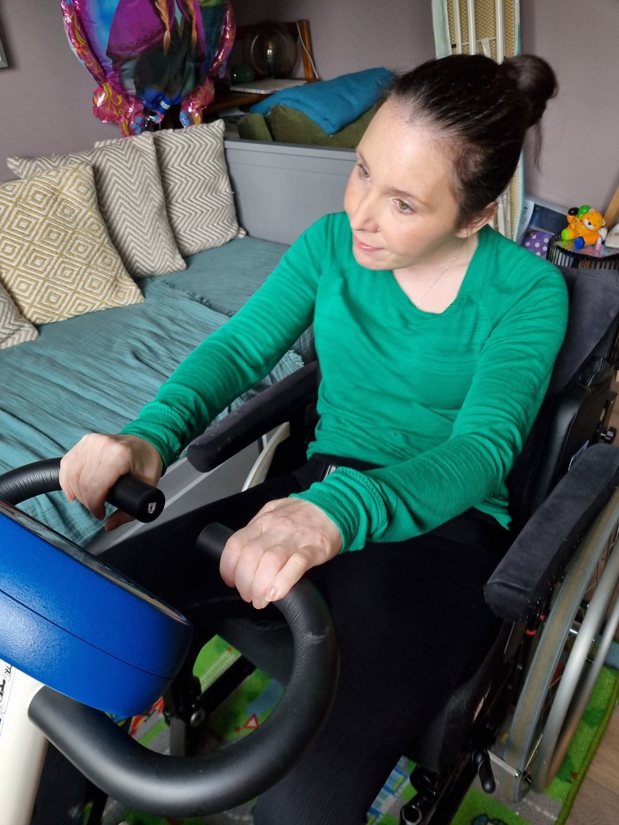 Cycling for <a href="/an_saol/">AnSaol</a> #ironmonth. 110km done 70 to go.
 Show your support to the people who are giving me every opportunity to regain my mobility.  gofund.me/45ba1793