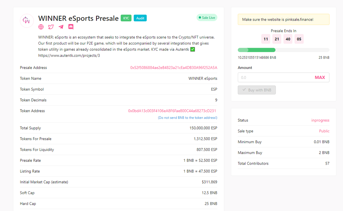 winnernftgame's tweet photo. Lets goooo we are almost reaching the soft cap !🚀

https://t.co/mFSVjcCw8e

#eSports #Pinksale #presale #token #PGLMajor #PGLANTWERPMAJOR #NFT #Crypto #Bitcoin https://t.co/RVffCzz8Lz