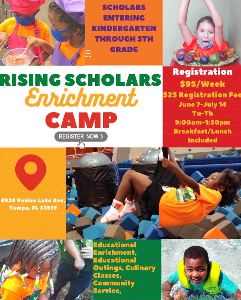 CulturallyByUS's tweet photo. Looking for an affordable camp this summer?? Check out Rising Scholars Summer Camp! $75/week if you register by 5/23! I will be teaching yoga/meditation w/LITπ₯ once a week! Message me for details. #summer2022 #SummerCamp #ElementaryCamp https://t.co/GmidUnBVym