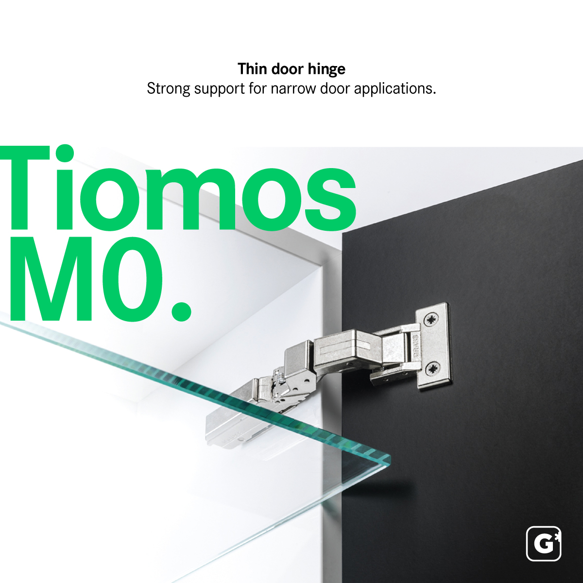 grassusa's tweet image. The Tiomos M series. The Tiomos M0 offers a strong support for particularly narrow door applications.
.
.
.

#Tiomos #Hinges #Slimdesign #MovementSystems #ExcellenceInMotionDesign #GrassProducts  #GrassUSA #Grassgroup