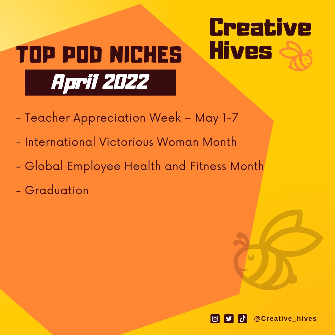 creative_hives's tweet photo. Top Print on Demand Niches for May 2022 🔥

❤

#printondemand #merchbyamazon #printondemandshirt #printondemandshop #redbubble #amazonmerch #pod #tshirtbusiness #redbubbleartist #spreadshirt #society6 #teepublic #tshirts #niches #printondemandniche #podniches #tshirtniche https://t.co/nye6RYKkI9