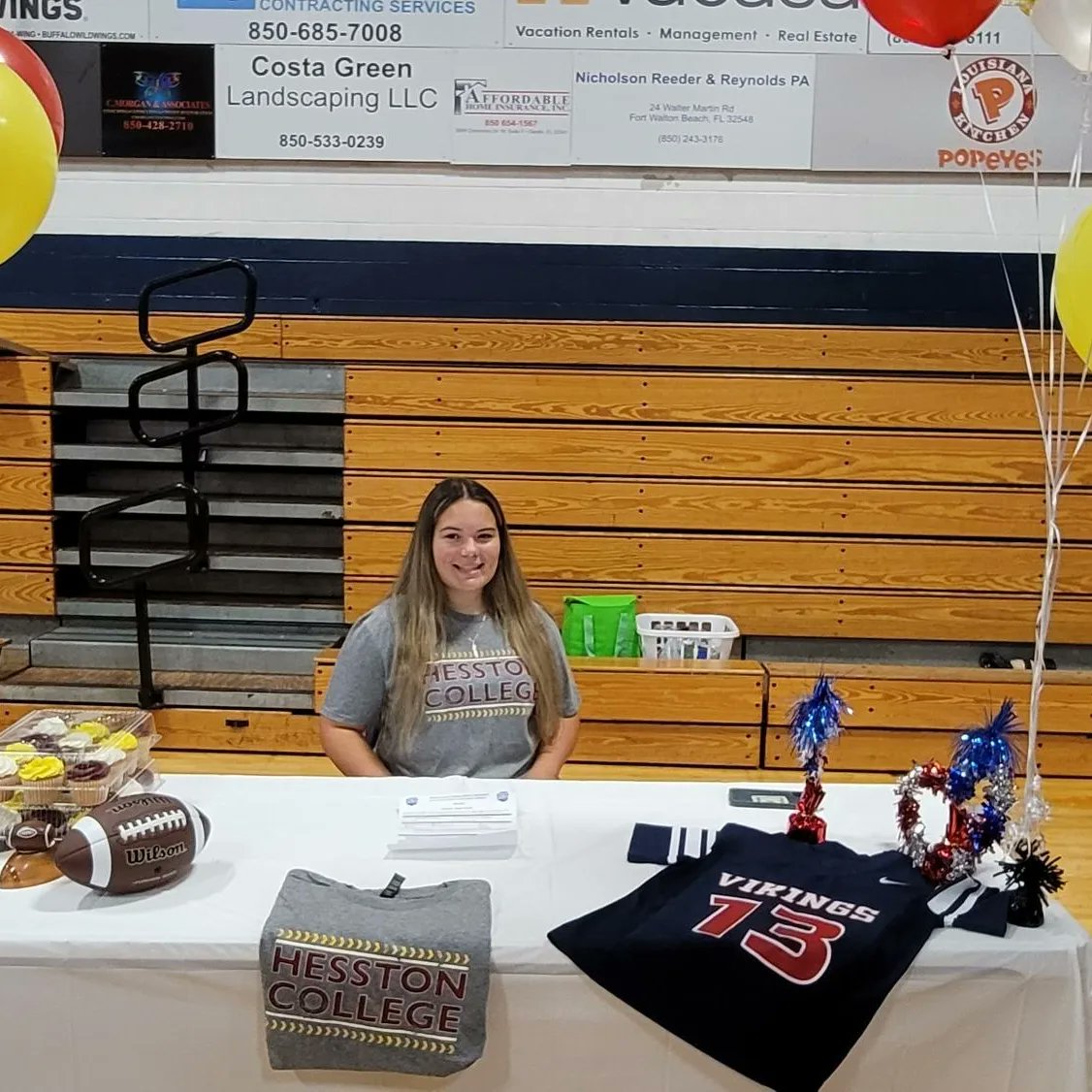 Welcome to our newest member of our flag football family Gabby Perez!! We are excited to have her and her family part of Hesston College!