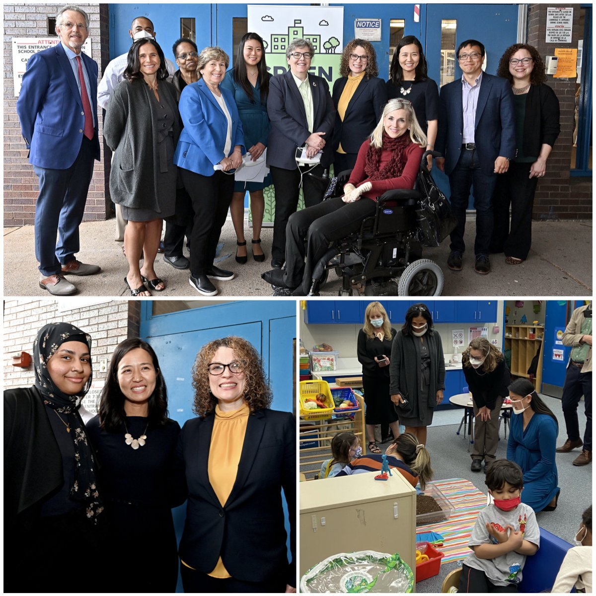 Thanks <a href="/mayorwu/">MayorWu</a> @BCassellius <a href="/jessjtang/">Jessica Tang @jessjtang.bsky.social</a> <a href="/rweingarten/">Randi Weingarten 🇺🇸 🖇️👩‍🎓📚</a> <a href="/PaulReville/">Paul Reville</a> <a href="/DisabilityBOS/">Disability Boston</a> <a href="/lizbreadon/">Councilor Liz Breadon 🏳️‍🌈</a> &amp; more for the opp to show our high-quality ASL/English dual language school. We're excited about creating a space <a href="/bostonschools/">BostonPublicSchools</a> for our students to thrive.
📸PC City of BOS Mayor's Ofc