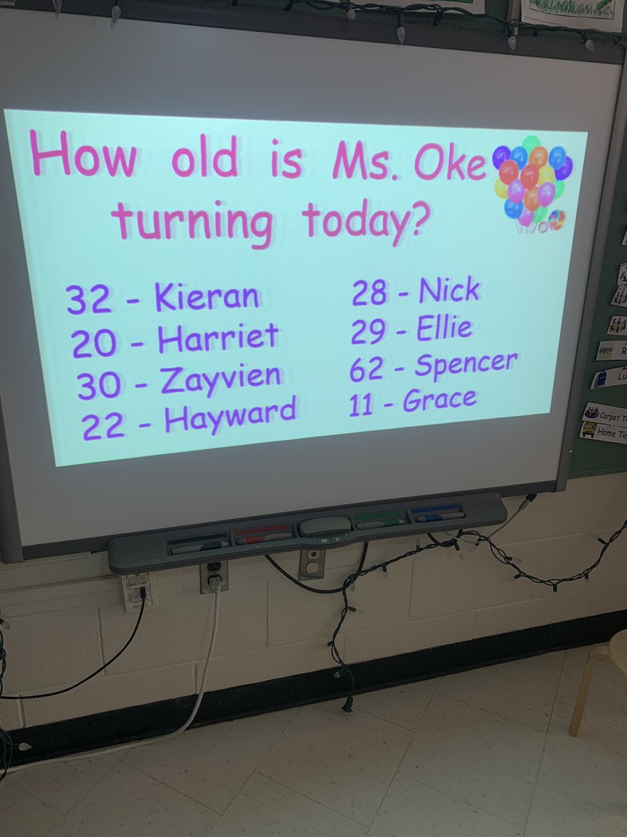 The votes are in and my Kinders have reached a consensus! Happy 28th Birthday Ms. Oke!!!🥳😉 We hope you had a great day.👍🏻 <a href="/ParkviewPS/">Parkview PS</a>