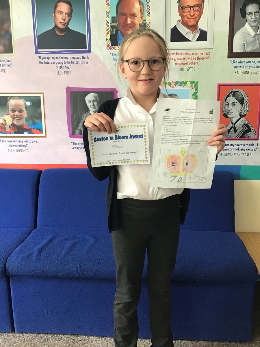 One of the proud winners! Can’t wait to see the final flower bed complete!