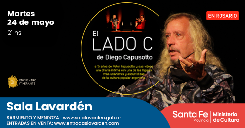 SLavarden's tweet photo. #DiegoCapusotto presenta #ElLadoC en #SalaLavardén
📆Martes 24 de mayo
⏰21:00
Horario de boletería: lunes a sábados de 16:00 a 22:00 y domingos de 18:00 a 22:00
Información y entradas en https://t.co/2KEMXCUczZ https://t.co/IQyfsWhWjL