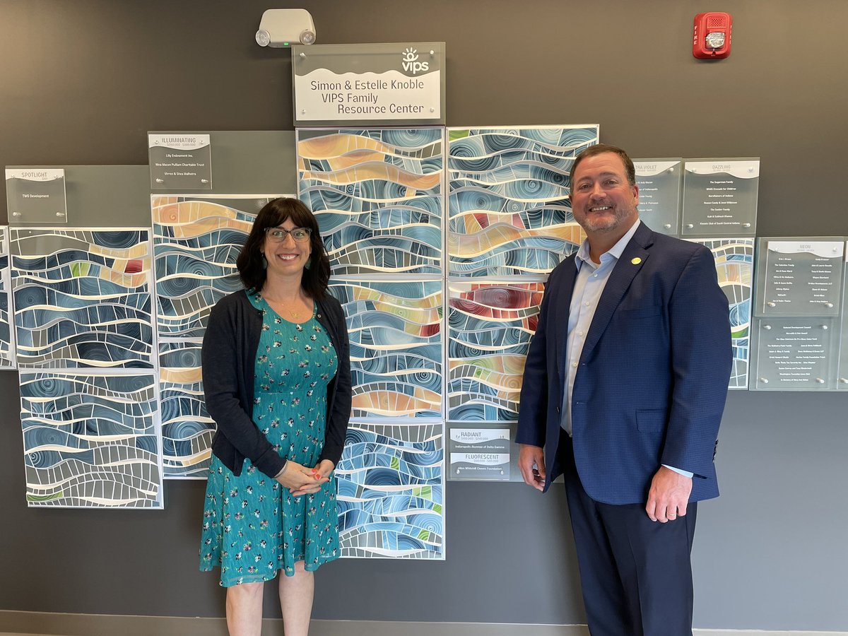 ChuckGoodrich24's tweet image. Thank you to @VIPSorg Indiana for inviting me to tour their office in Downtown Indianapolis yesterday! 

VIPS Indiana provides early intervention to young children, ages birth to three, who are blind or visually impaired and offer comphrensive support to their families.