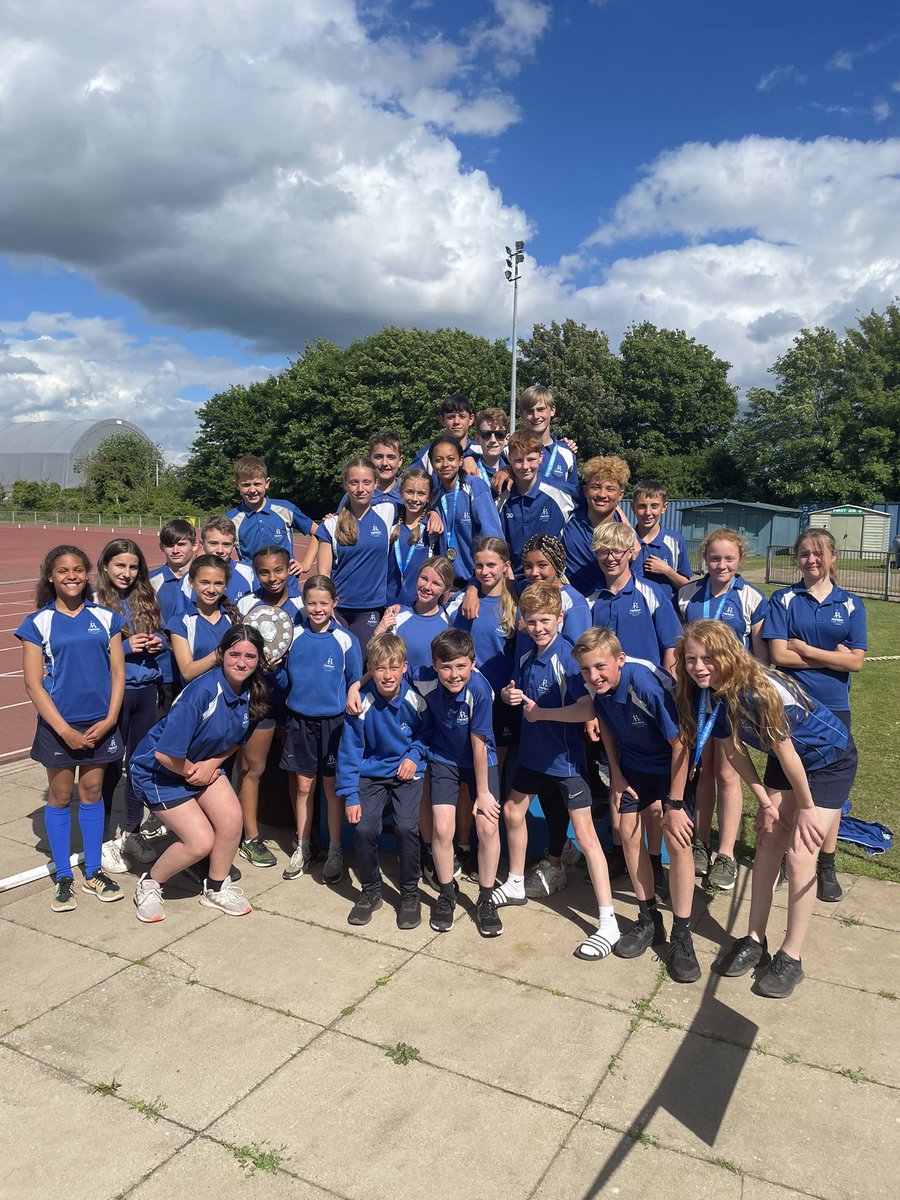 What an amazing day at Bedford International Athletics track for the Y7&amp;8 district athletics competition! Amazing individual and team performances 🎉🎉🎉

Y7 Girls 1st 🥇 
Y8 Boys 1st 🥇 
Y7 Boys 3rd 🥉 
Y8 Girls 3rd 🥉 
6x Gold Medals 🥇🥇🥇🥇🥇🥇

What a day!!!! #LetsGoHenlow