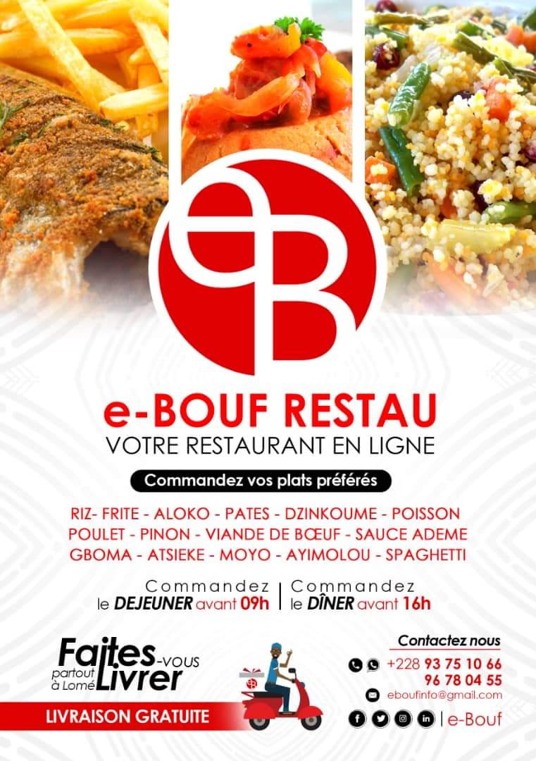 DidierKissode's tweet photo. @aymane_gbadamas s'engage à révolutionner la restauration en ligne avec @bouf_e au #Togo. Allons à sa découverte via ce lien⤵️https://t.co/4gHFyLAGtB
Merci à @TogoFirst pour la lumière. Ensemble valorisons les entrepreneurs locaux.🙏🏾♥️🇹🇬
Cc @ConsoLocaleTogo
#TgTwittos #Ebouf https://t.co/PY1SbEyRf6