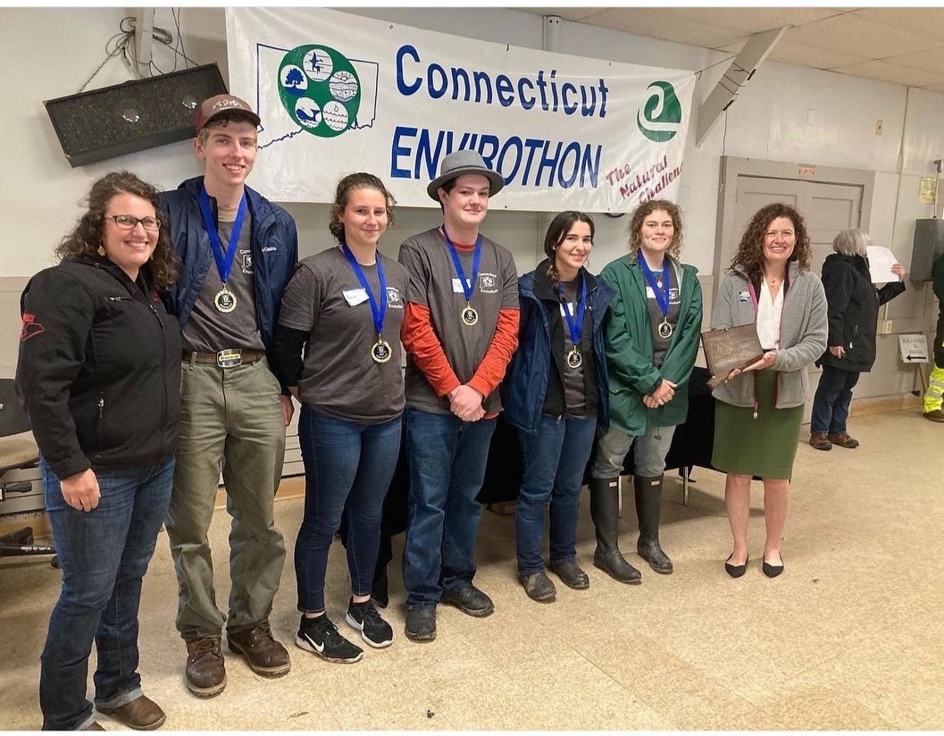 valley_ed's tweet photo. The Housatonic Valley Regional High School Envirothon team is moving on to the National competition this summer! They placed first in the forestry division, first in the wildlife division, and first place overall!! Congratulations 🌟 @hvrhs #hvrhsaged https://t.co/UtPc4bGaW3