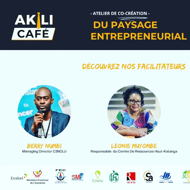 Co-Création et Intelligence Collective. Comment quitter de l'entrepreneuriat de subsistance vers celui de croissance. Une initiative de la plateforme <a href="/akilirdc/">AKILI</a> que nous encourageons. @FnjecR <a href="/resojec/">Réseau Solidaire des Jeunes Entrepreneurs du Congo</a> <a href="/padmpme/">Unité nationale de Coordination du PADMPME</a> <a href="/investindrc/">InvestinDRC</a> <a href="/Au_Centrafrique/">Investir en #RCA | Invest in #CAR🇨🇫 #Sango</a> <a href="/RdcOpec/">ANADEC RDC</a> <a href="/financesrdc/">Ministère des Finances, RDC</a> @FinancesNewsRDC