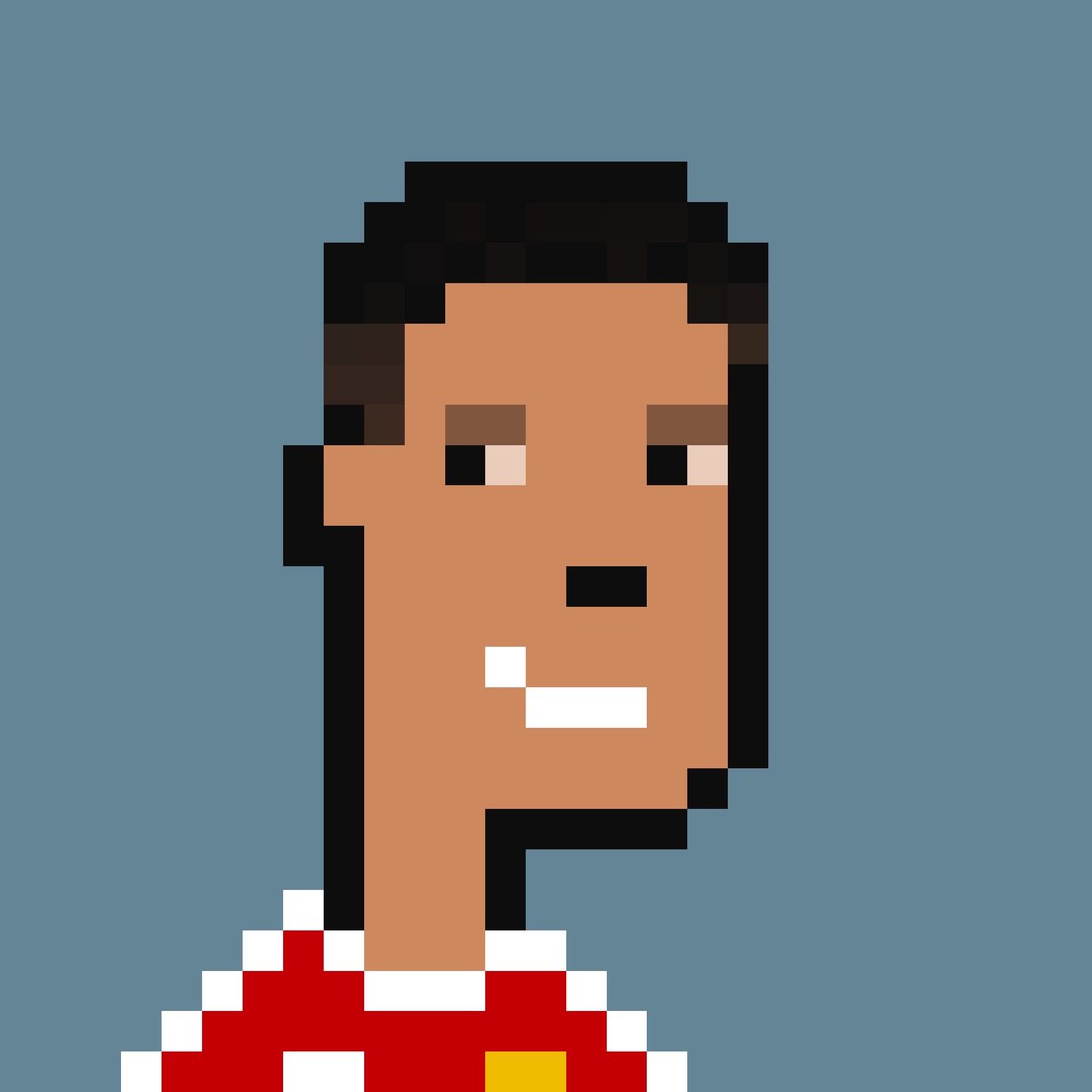 soccerpunks_eth's tweet photo. Cristiano Ronaldo available on #opensea ! 🇵🇹

#Ronaldo #CristianoRonaldo #cr7 #soccernft #punk #pixelart #ManUtd #Mbappe #NFT #NFTCommunity #nftart #rarible https://t.co/a4Eu23nunG