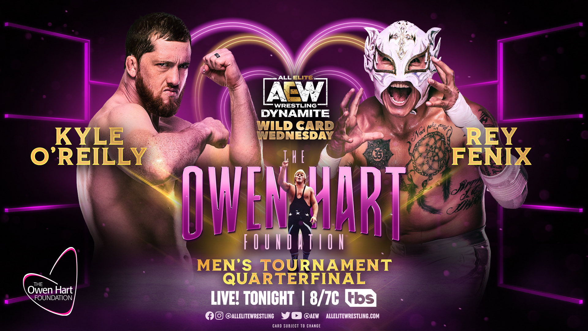 WrestlePurists on Twitter: "Kyle O'Reilly vs Rey Fenix (Owen Hart Tournament) @ AEW Dynamite.25 - WON https://t.co/rVfciET4wt" / Twitter