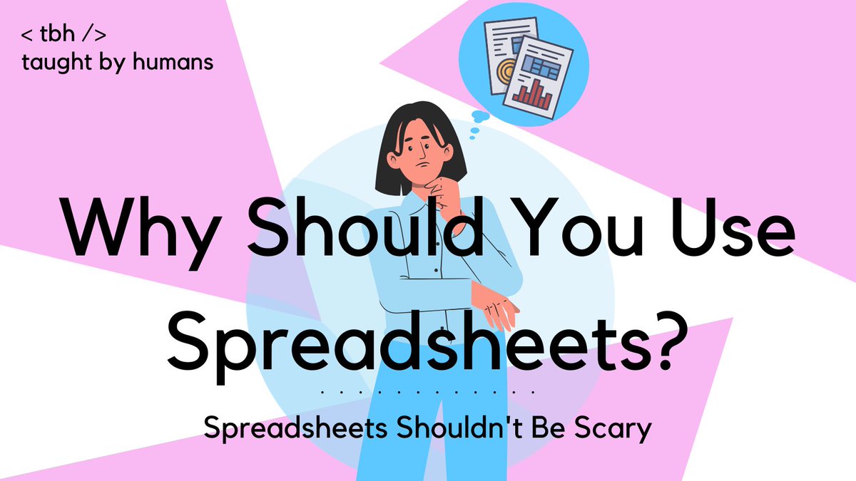 Spreadsheets are incredibly useful tools for completing mundane tasks more efficiently...

Find out why you should use spreadsheets in this blog article: bit.ly/SSb-pt2

#taughtbyhumans #techtips #edtech #alwayslearning