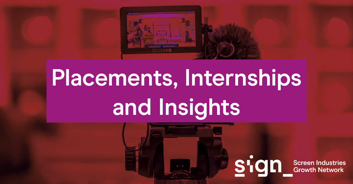 Would you like up to £12k for your business AND an extra pair of hands around the place? Our Placements, Internships and Insights scheme is helping Yorks and Humber screen industry SMEs achieve just that.  Please share with your networks: bit.ly/3LYrRN3