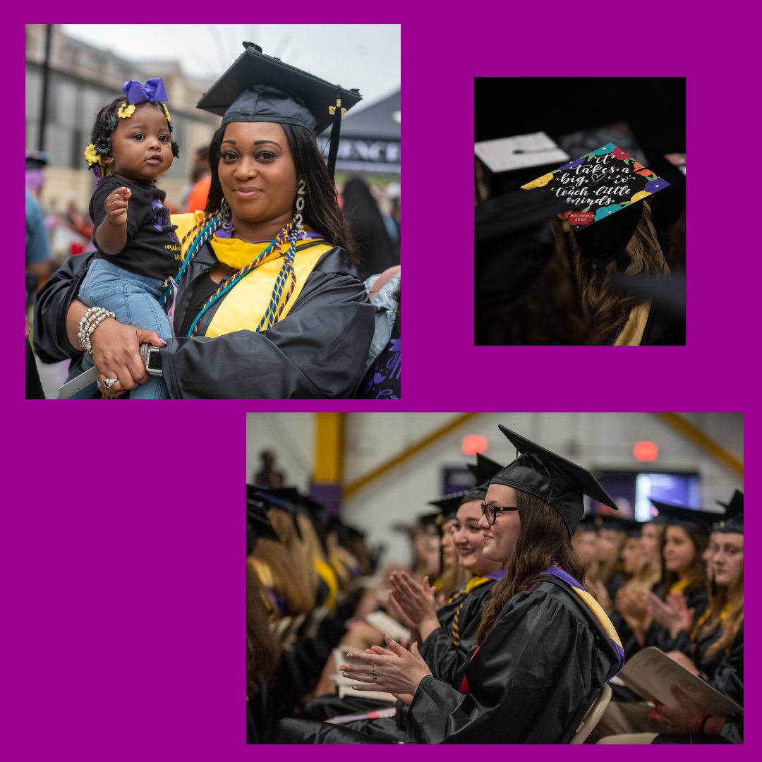 A huge congratulations to all of the College of Education &amp; Social Work undergrad graduates!