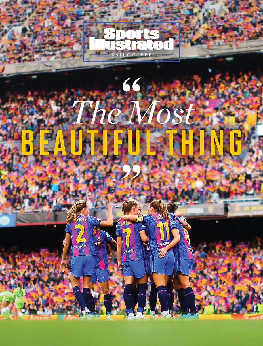 SInow's tweet photo. Barcelona Femení will play for a second straight Champions League title, vs. a foe that has dominated the European game. It's “the perfect game in the perfect moment” for a club whose budding dynasty has deep roots.

@aogastelum on the story of @FCBfemeni https://t.co/R4bOI7rw89 https://t.co/V7wvphuQ5a
